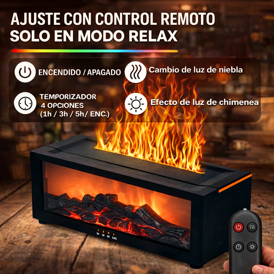 FireVibe (humidificador con efecto de chimenea)