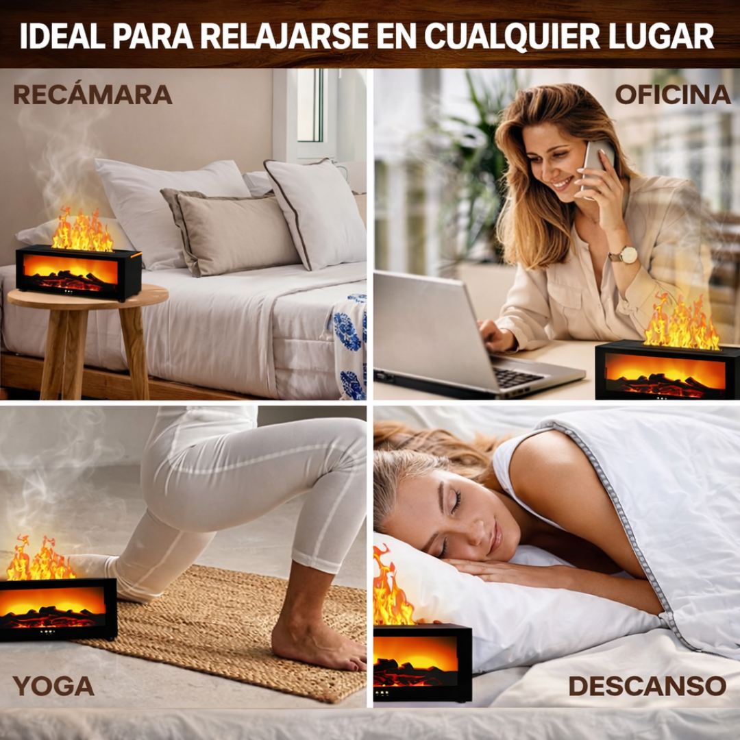 FireVibe (humidificador con efecto de chimenea)