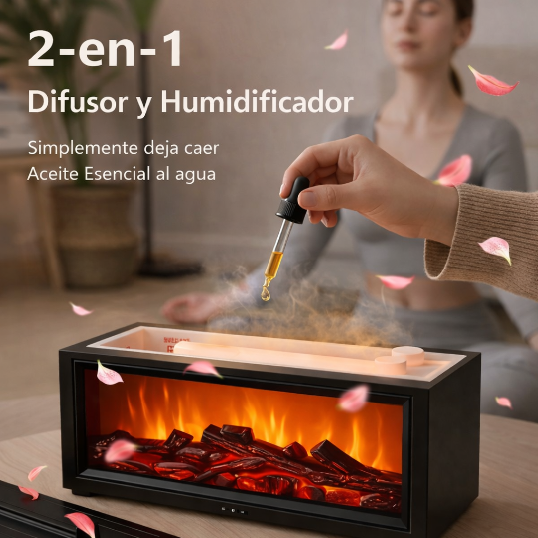 FireVibe (humidificador con efecto de chimenea)